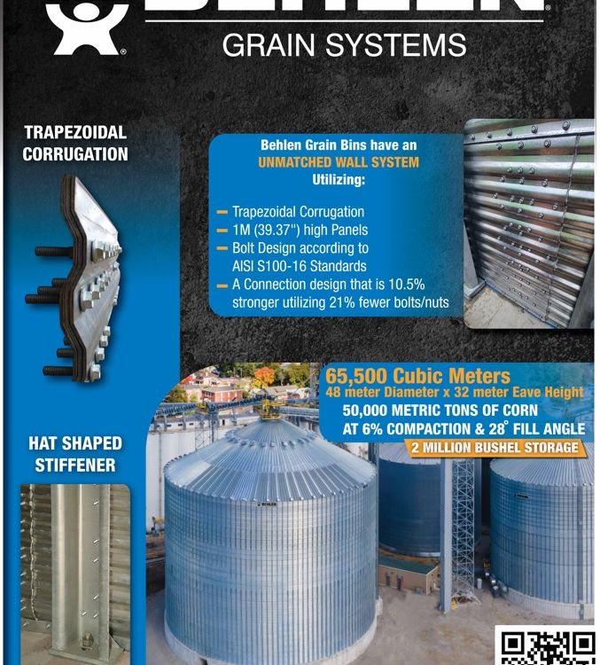 美國Behlen穀物儲存與冷藏桶 Grain Storage Silo